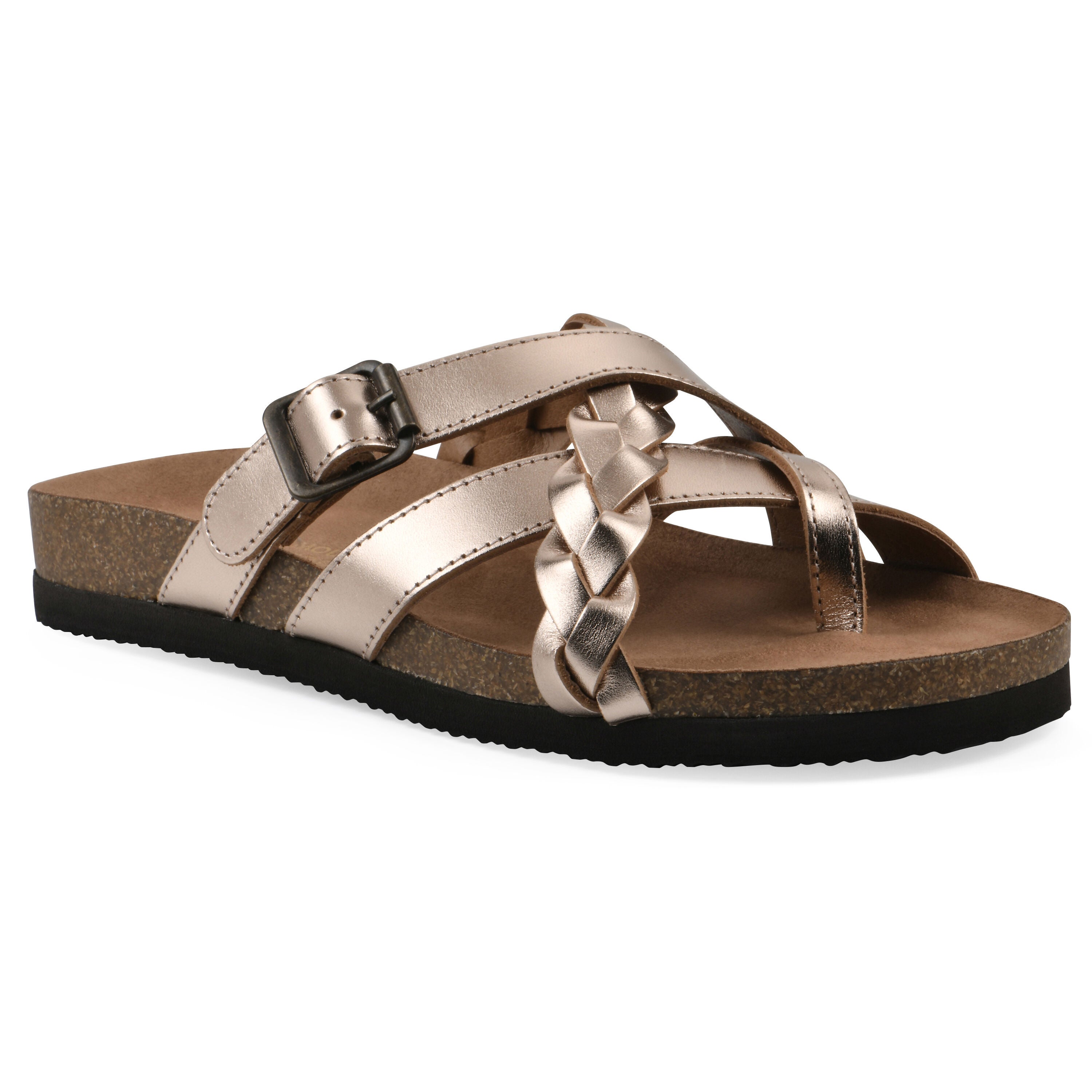 Harrington Footbeds Sandal, ROSEGOLD METALLIC, hi-res image number 0