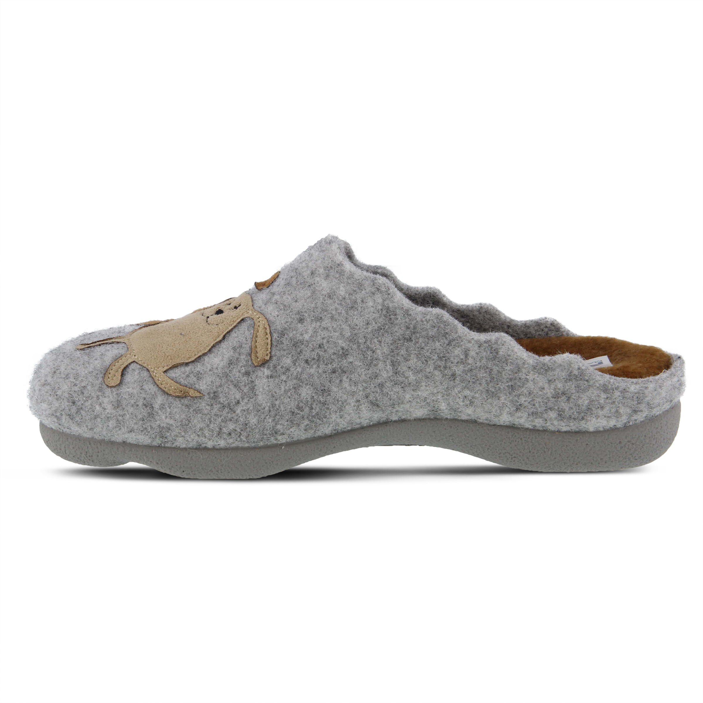 Petlove Slippers, GREY, alternate image number 2