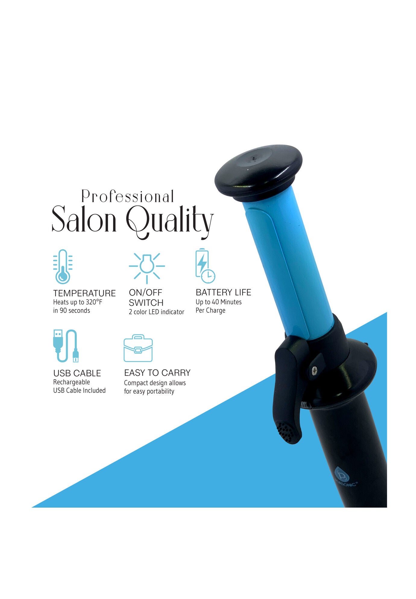 Rechargeable Hair Curler, , on-hover image number 1