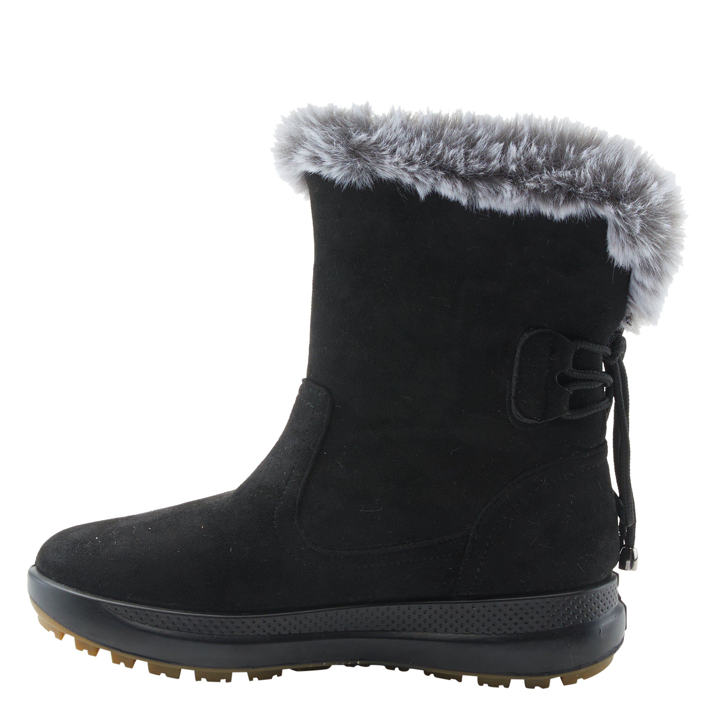 Snowbird Mid Calf Boot, BLACK, alternate image number 2