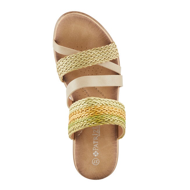 Mahina Sandal, LIGHT GREEN MULTI, alternate image number null