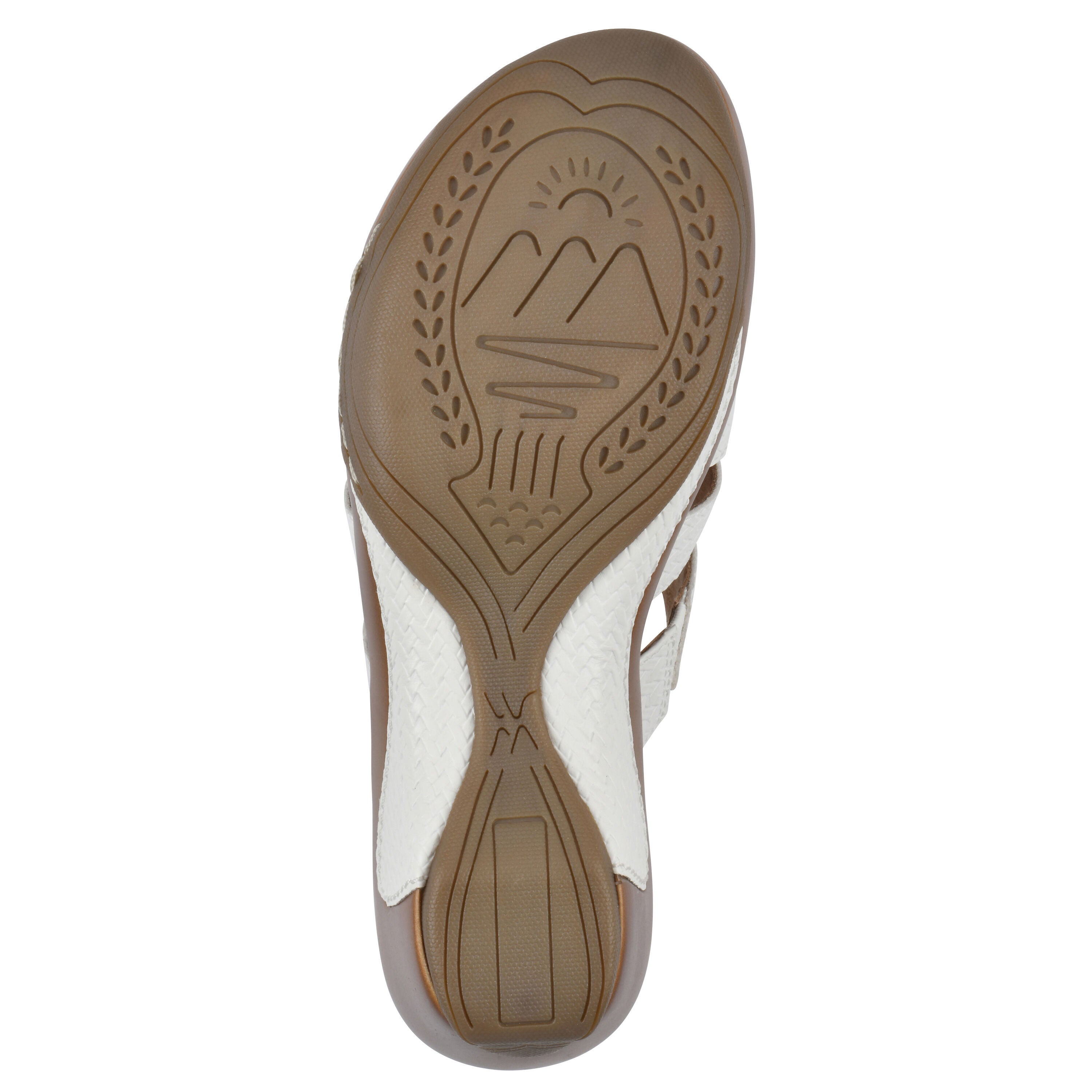 Valora Slip-On Clog Sandal, WHITE WOVEN, alternate image number 5