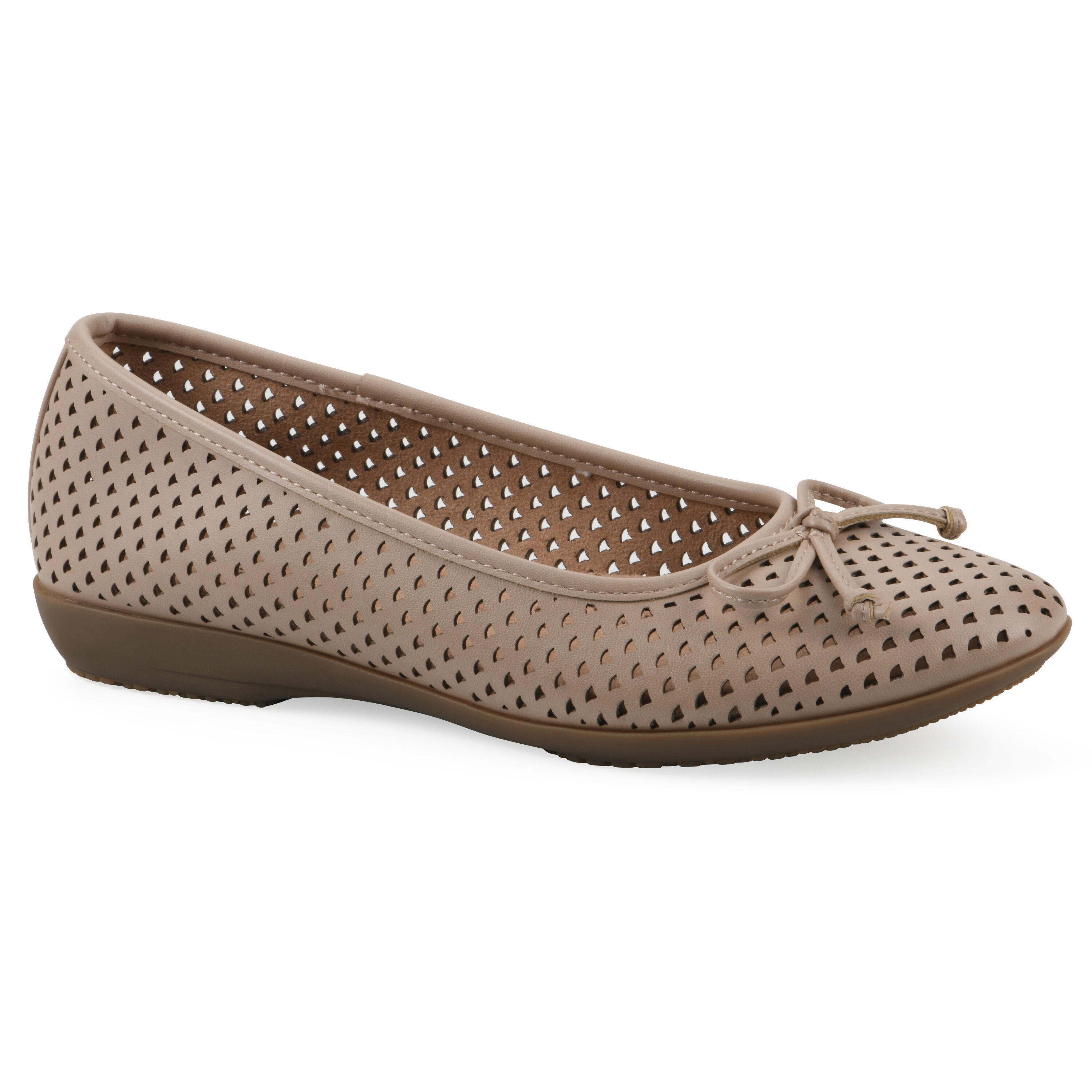 Carris Ballet Flat, NATURAL SMOOTH, hi-res image number 0