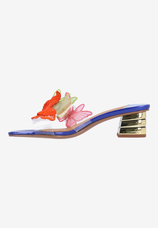 Cybel Slip-On Sandal, BLUE, alternate image number 5