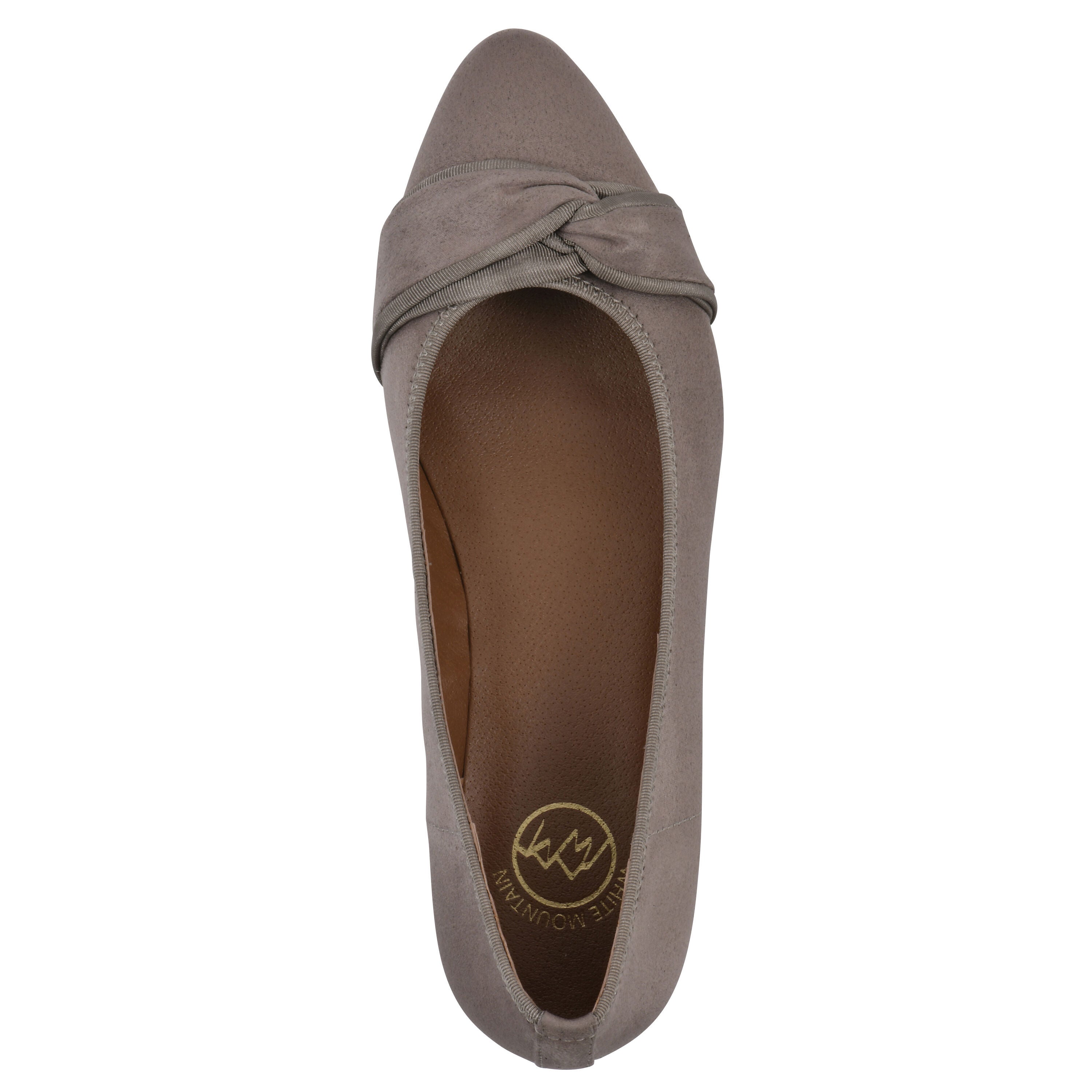 Bordeaux Low Block Heel, TAUPE FABRIC, alternate image number 4