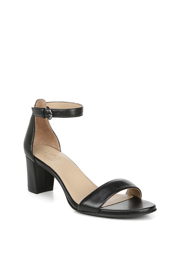 Vera Sandal , BLACK LEATHER, hi-res image number null