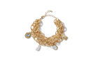 Three-Chain Charm Bracelet., , on-hover image number null
