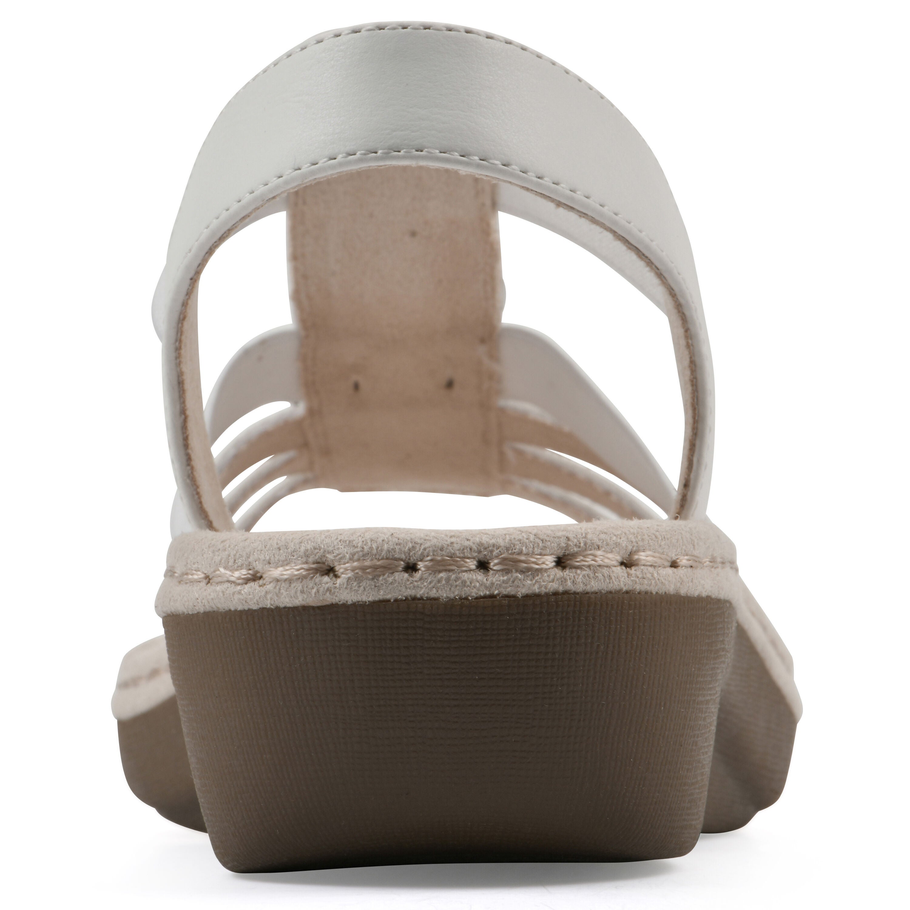 Caselyn Wedge Sandal, WHITE NUBUCK, on-hover image number 1