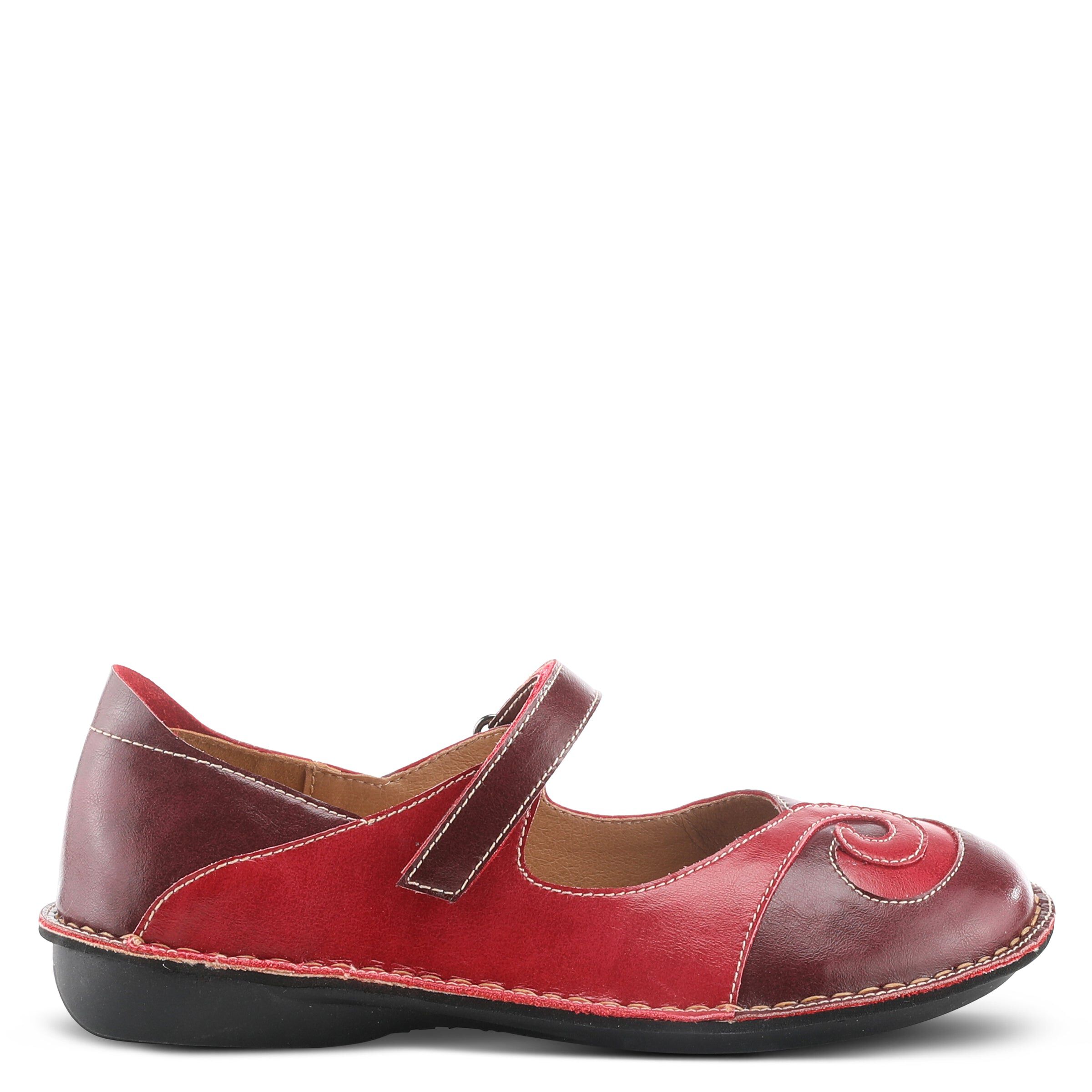 Cosmic Flat Shoes, BORDEAUX, alternate image number 4