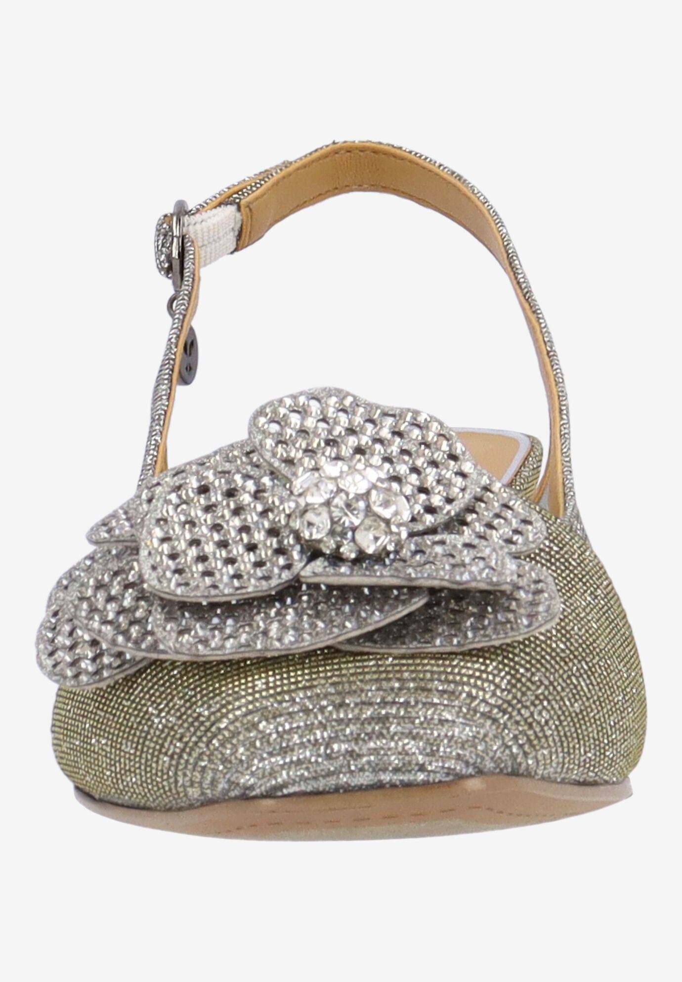 Bellina Slingback Pump, PEWTER, alternate image number 2