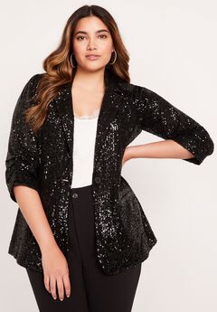 Sequin Blazer