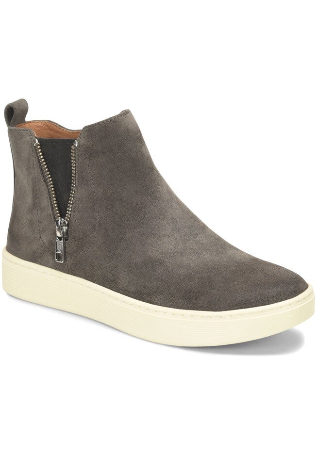 Britton Zip Flats And Slip Ons , SMOKE, hi-res image number 0