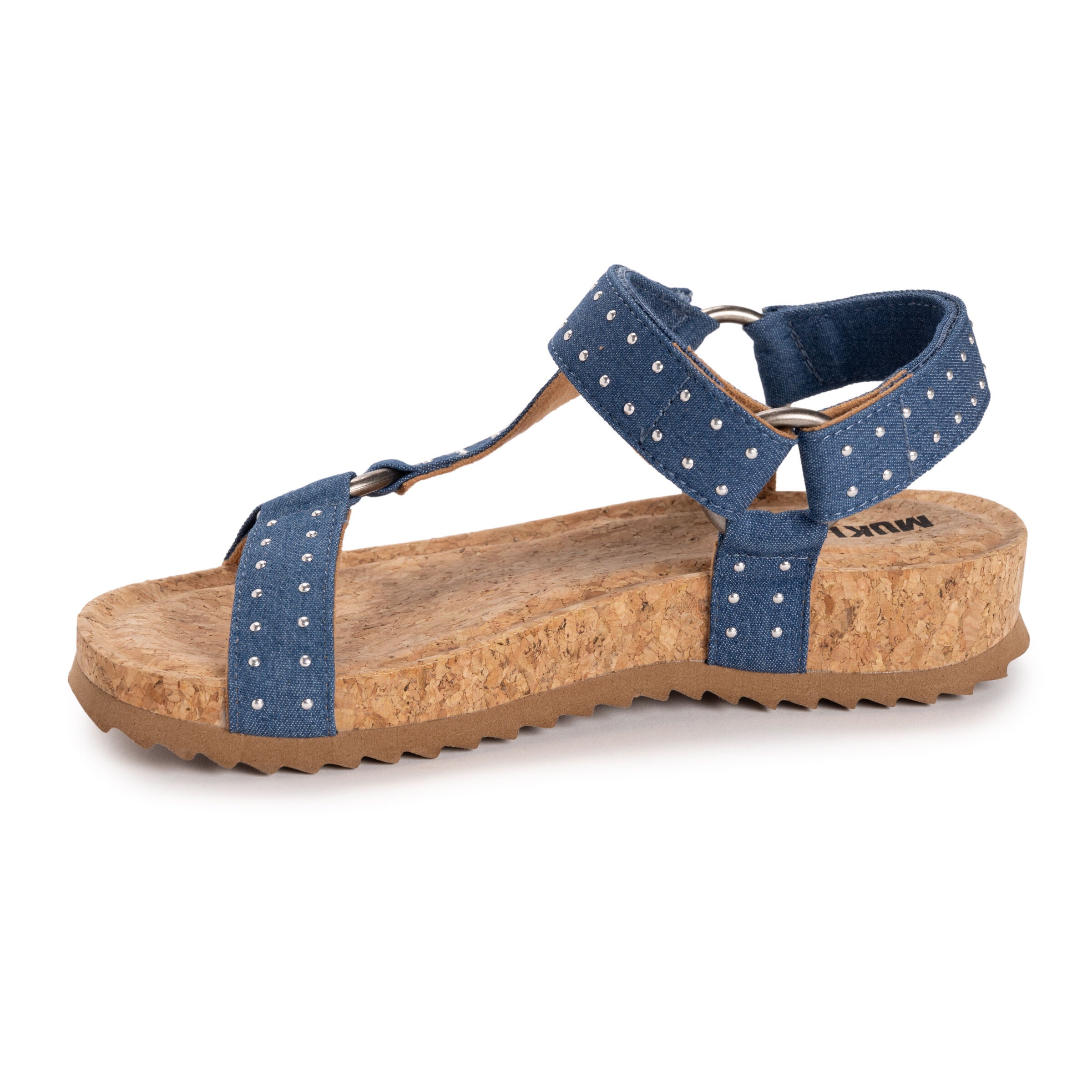 Piper Sandal, STUDDED DENIM, alternate image number 3