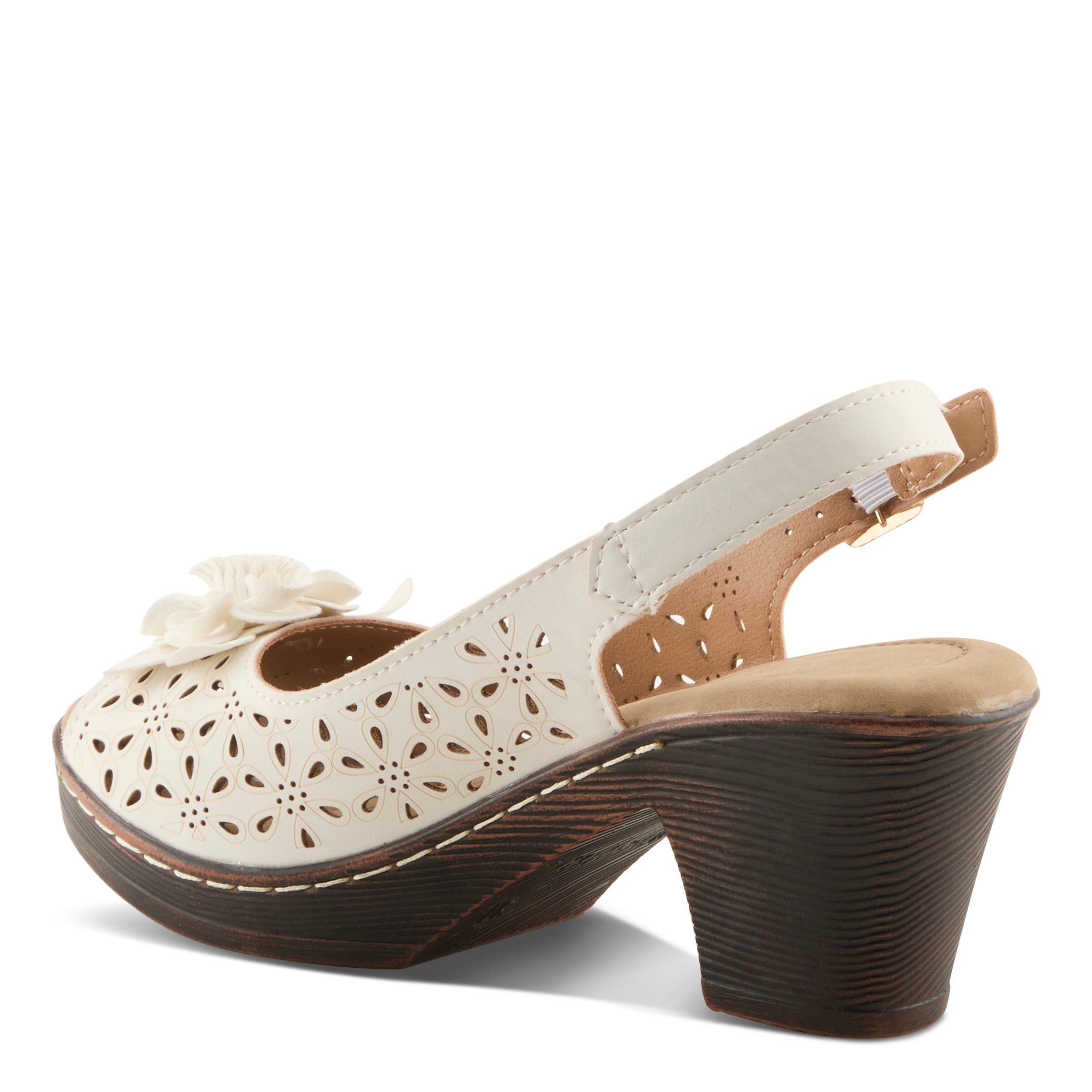 Doriday Slingback Sandal, WHITE, alternate image number 6