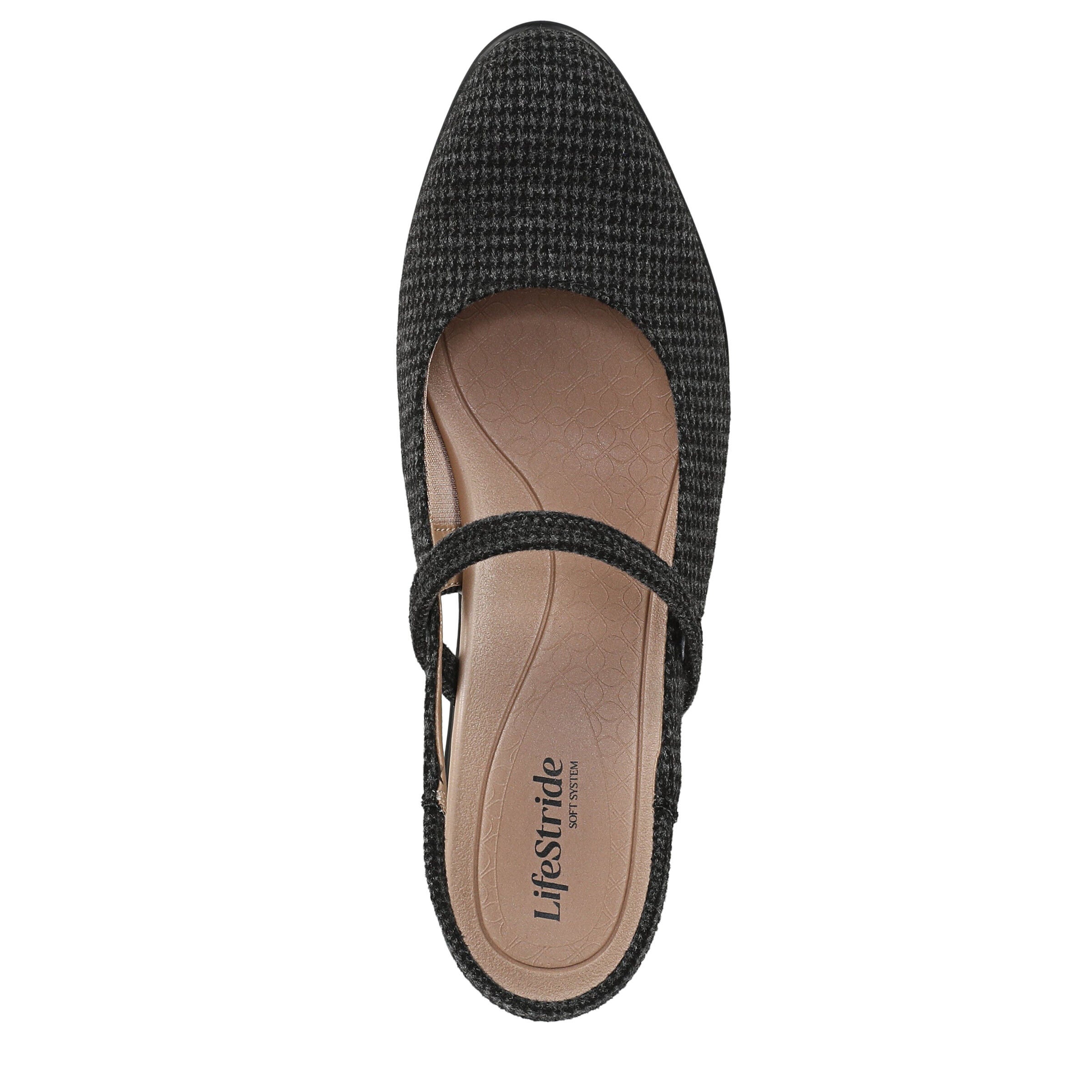 Evoke Slingback Pump, BLACK GREY, alternate image number 6