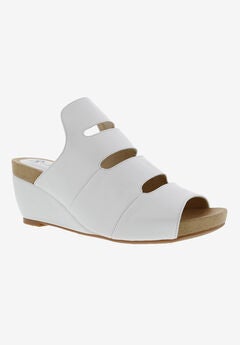 Whit Wedge Sandal