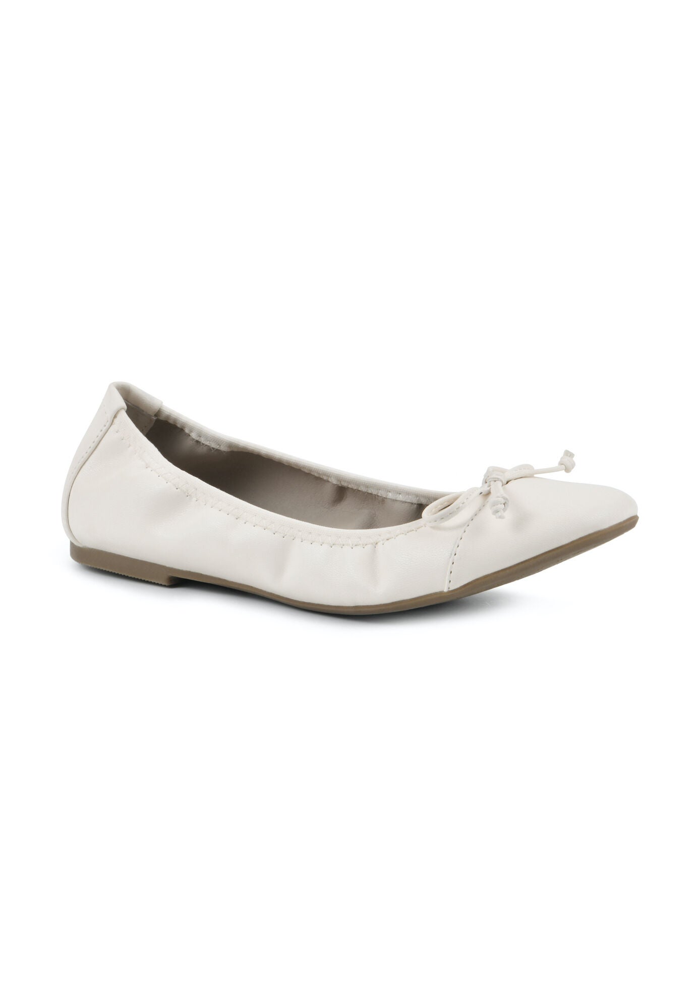 White Mountain Sunnyside Ii Ballet Flat, BUTTER CREAM SMOOTH, hi-res image number 0
