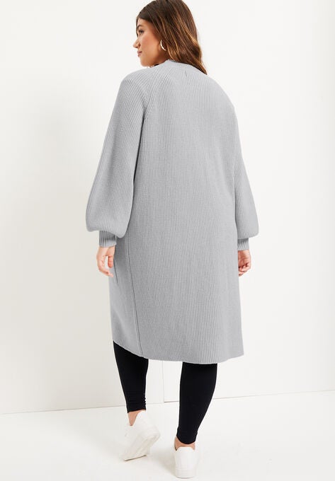 Open-Front Cardigan, , on-hover image number null