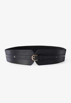 Buckle-Front Waist Belt