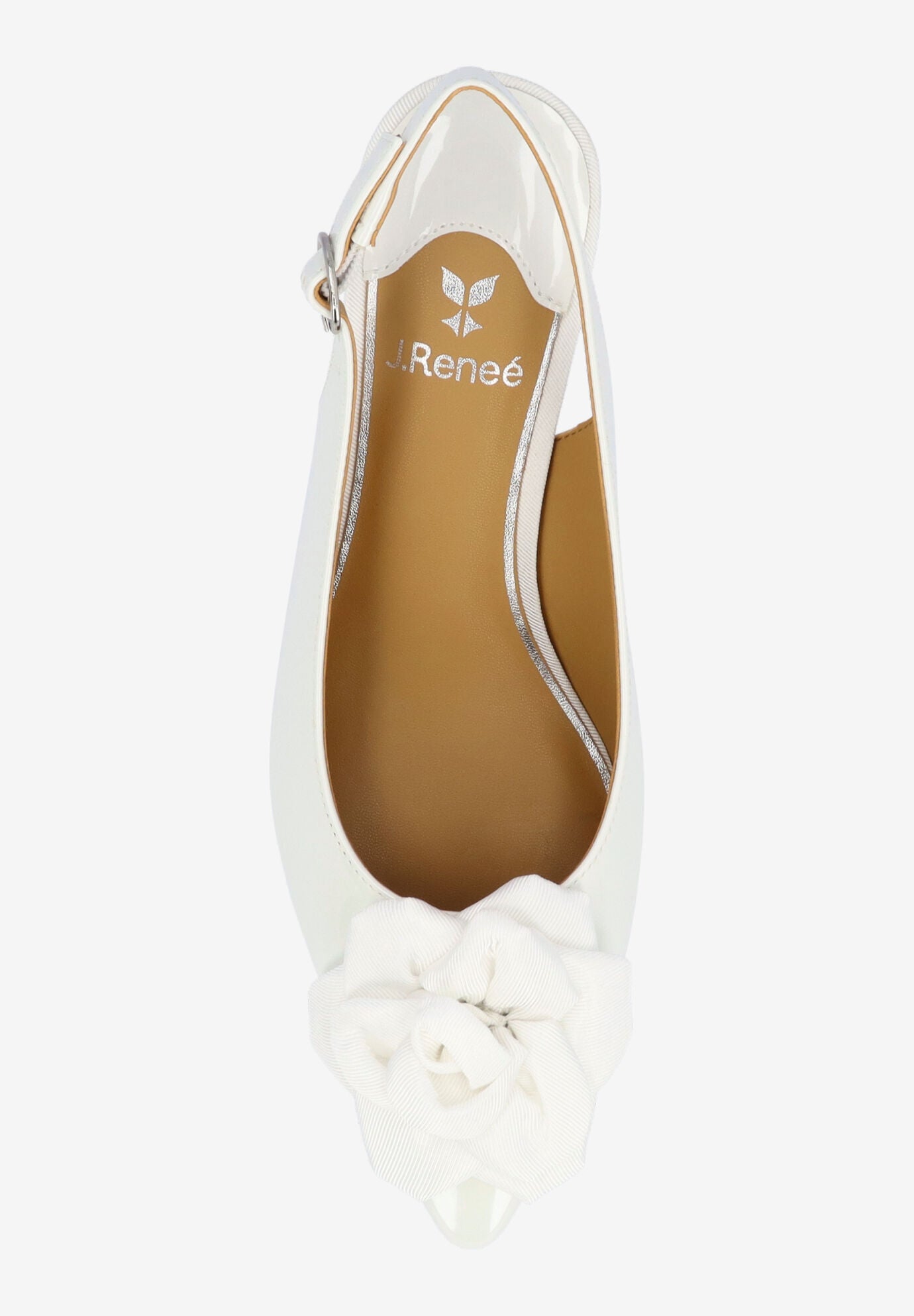 Kendry Slingback Pump, WHITE, alternate image number 1