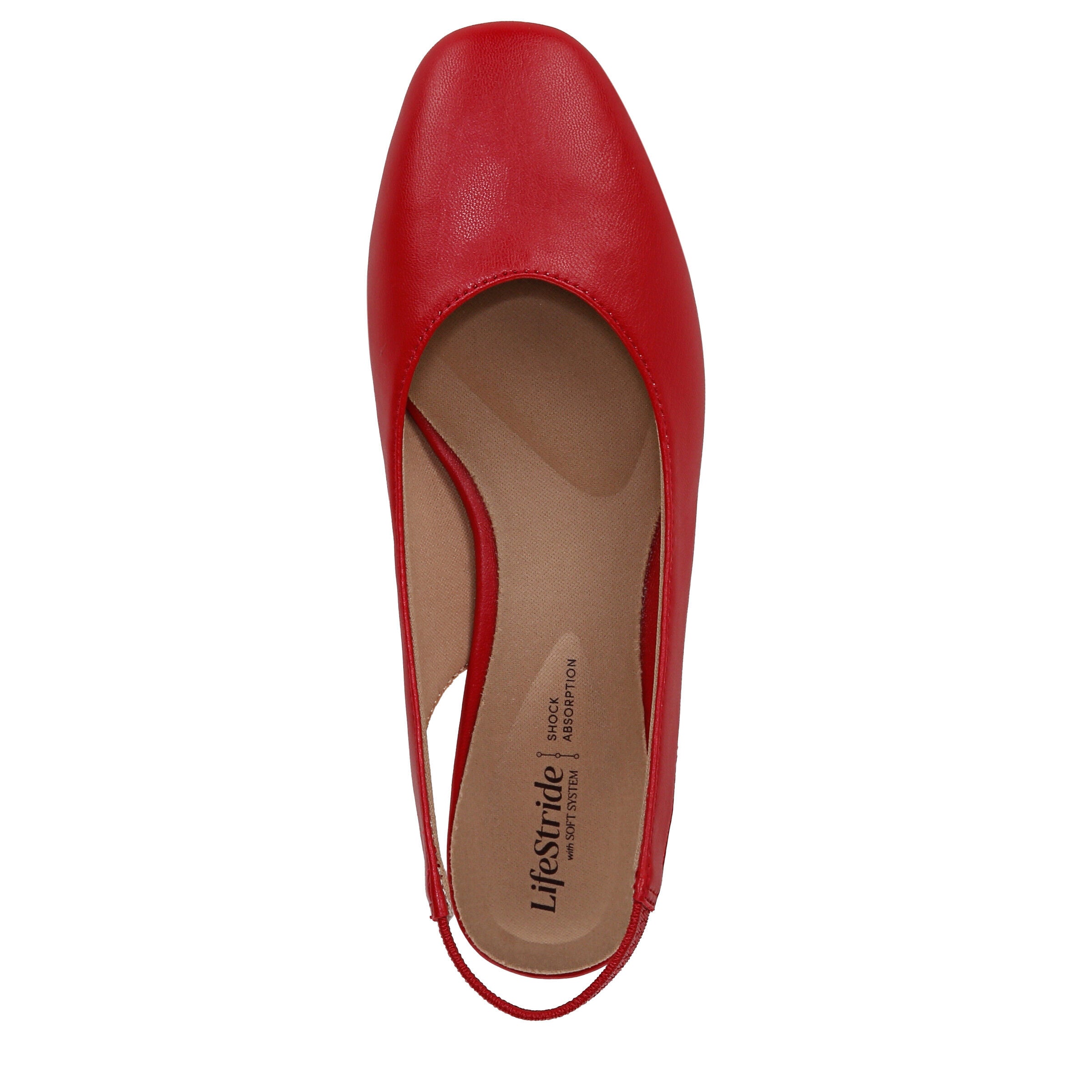 Claire Flat, FIRE RED, alternate image number 6