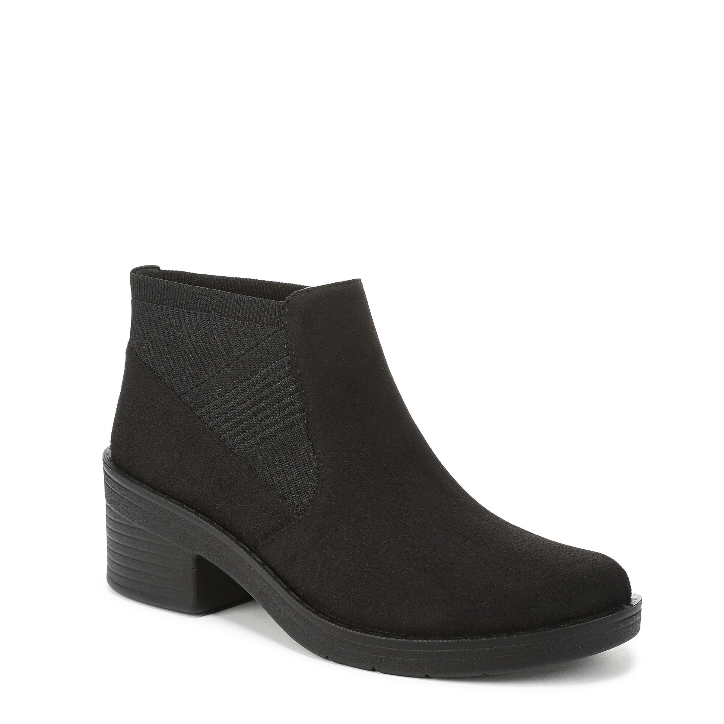 Outlook Knit Ankle Boot, BLACK FABRIC, hi-res image number 0