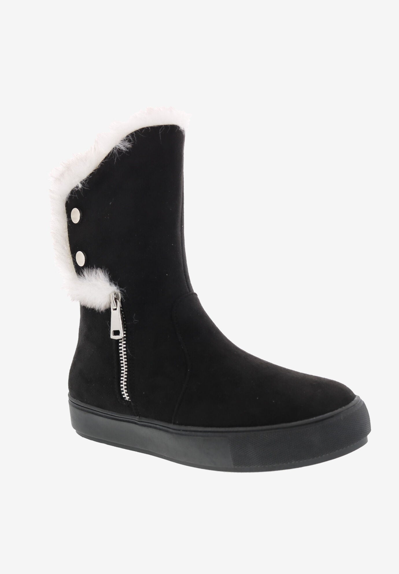 Furry Boot, BLACK, hi-res image number 0