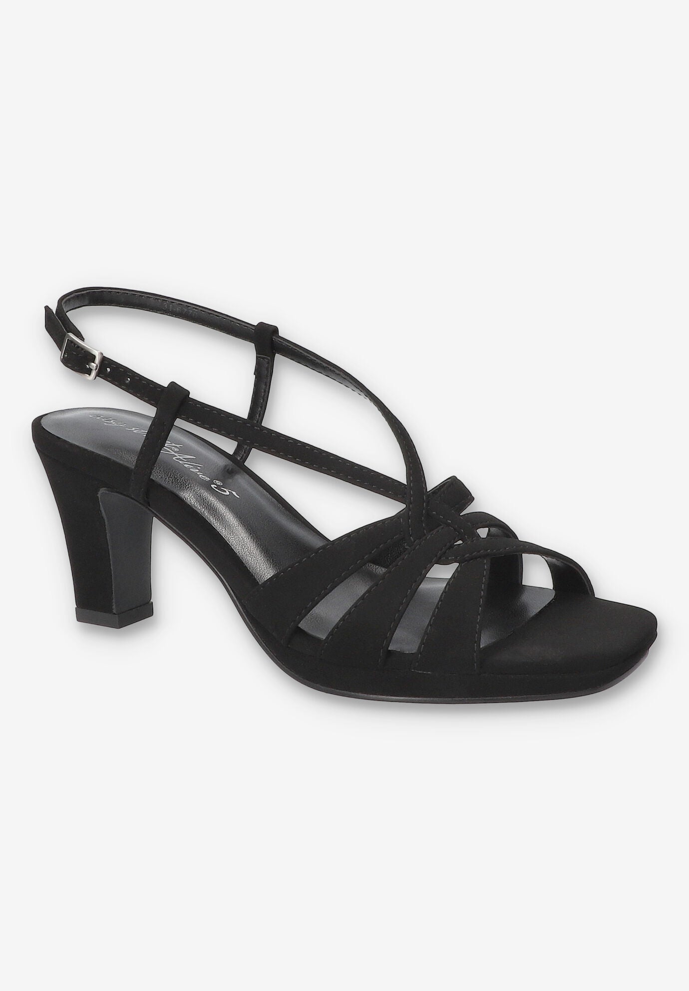 Valorie Sqaure Toe Platform Sandal, BLACK LAMY, hi-res image number 0