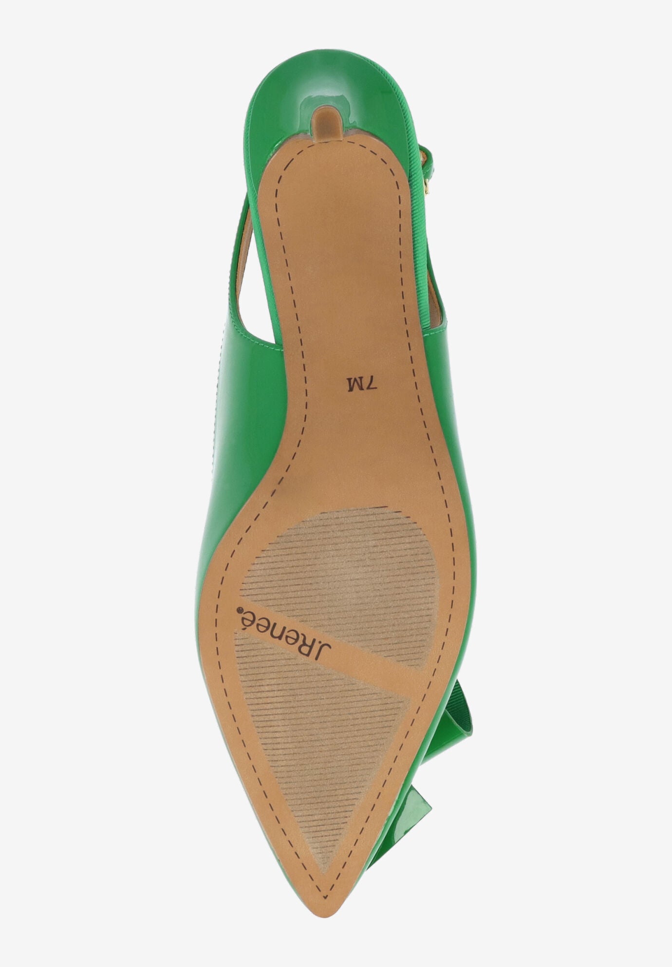 Delara Sling Back Pump, GREEN, alternate image number 6