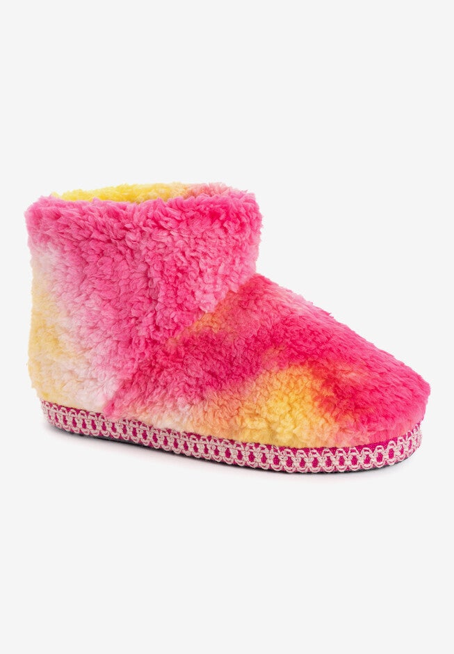 Fiora Bootie Slipper, PINK YELLOW, hi-res image number 0