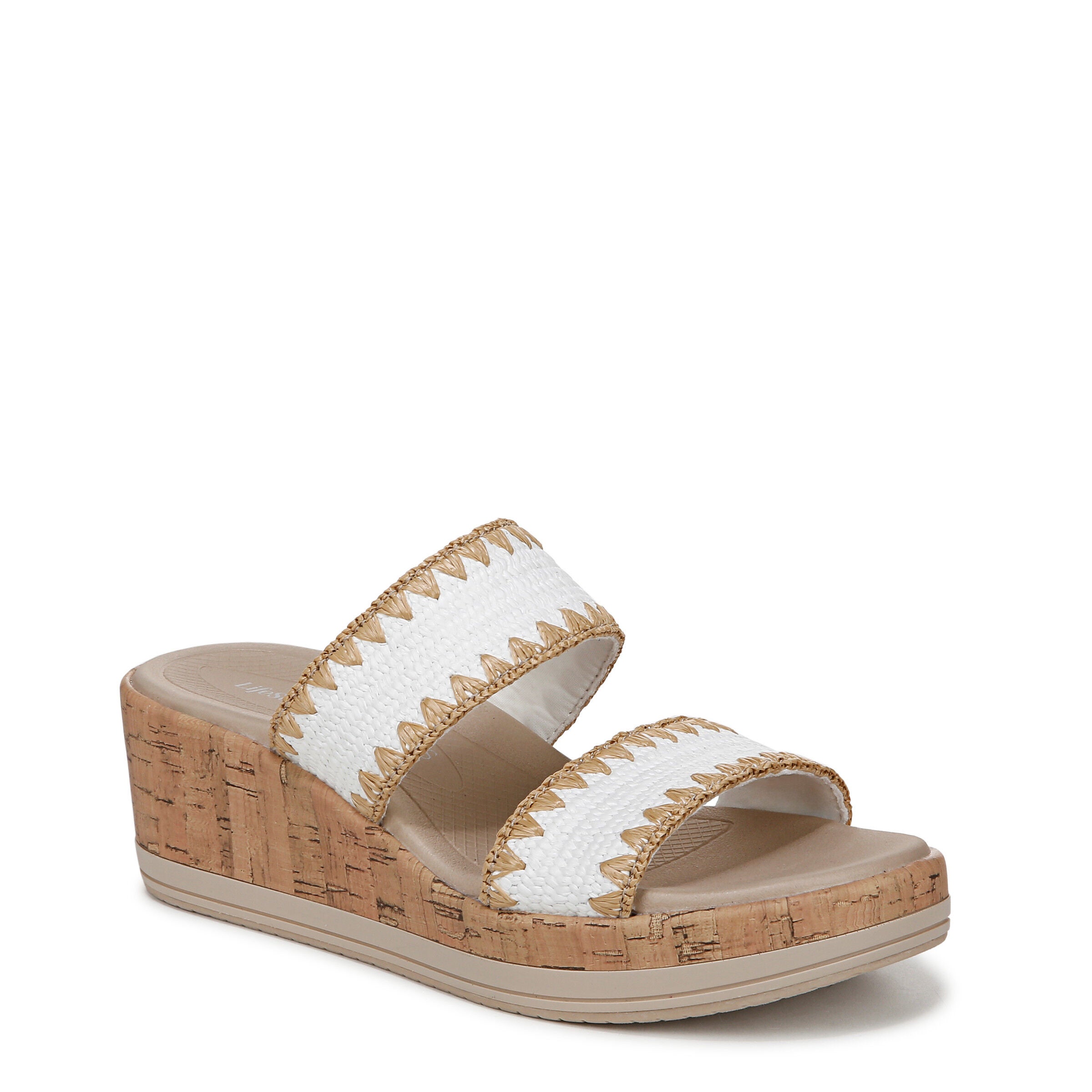 Resort Wedge Sandal, WHITE, hi-res image number 0