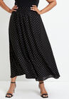 Georgette Ankle Skirt, , alternate image number null