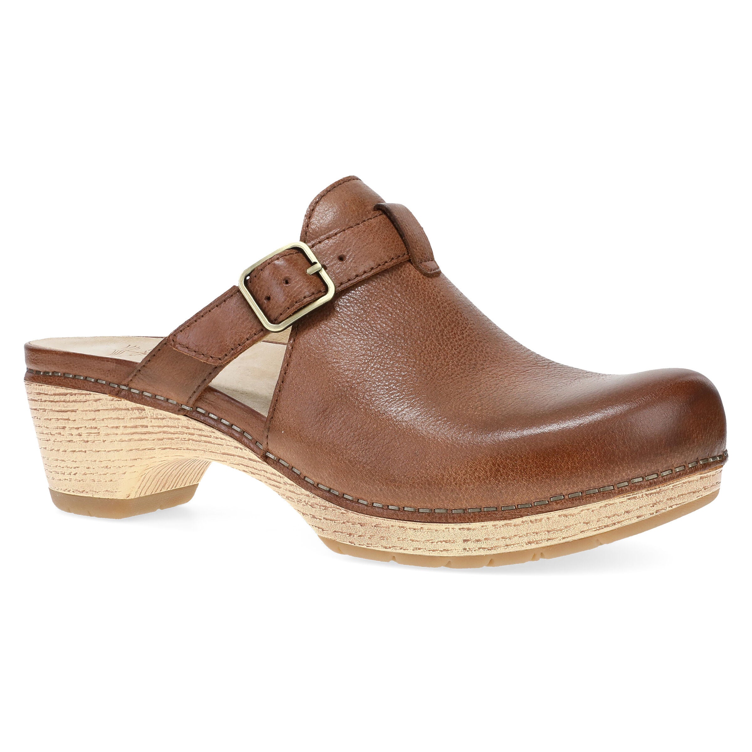 Leandra Clog Brown, BROWN, hi-res image number 0
