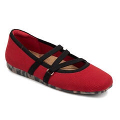 Nicolette Zig Zag Stretch Knit Flat