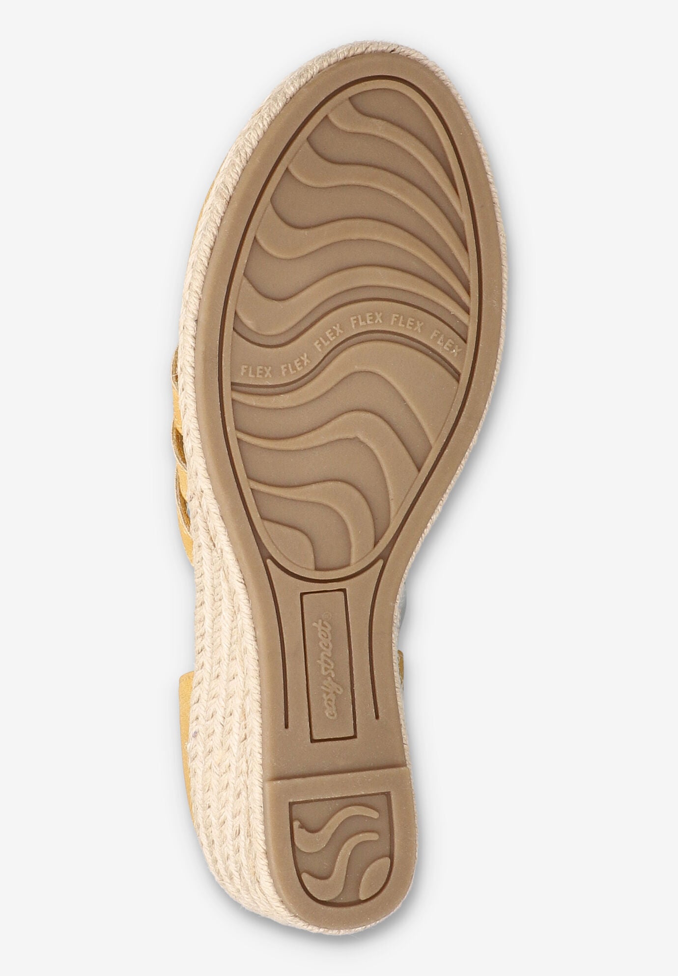 Daytona Espadrille Wedge, YELLOW, alternate image number 5