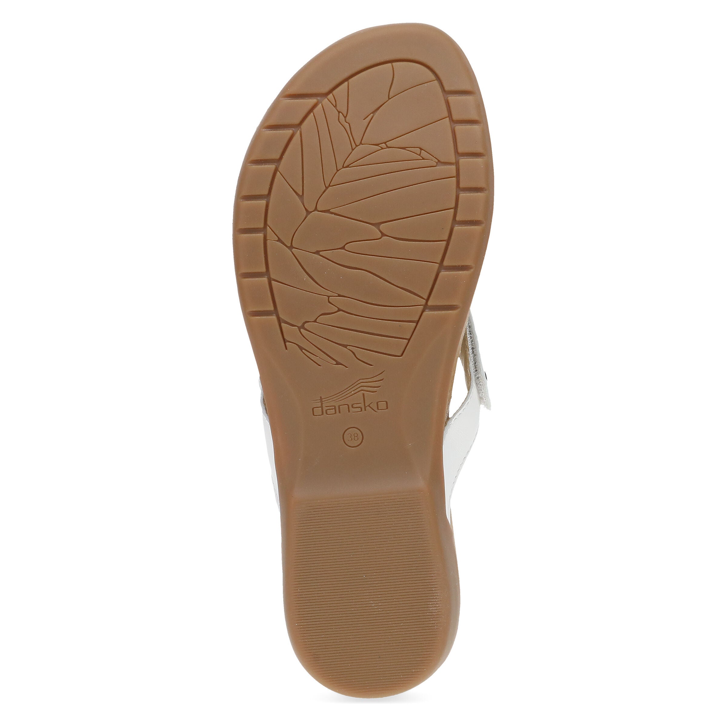 Rosalia Leather Sandal, WHITE, alternate image number 3