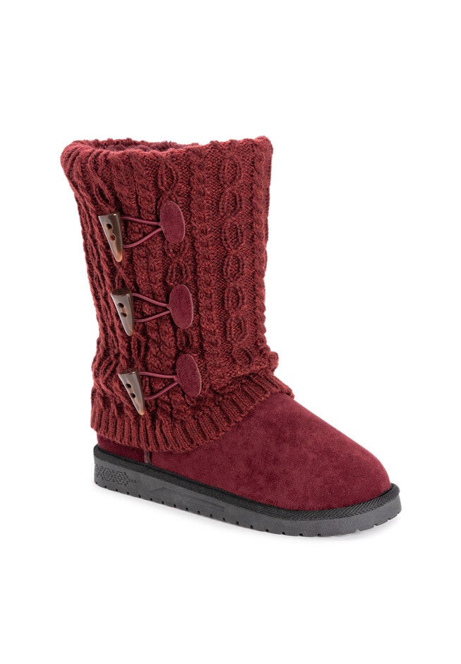 Cheryl Bootie, BURGUNDY, hi-res image number null