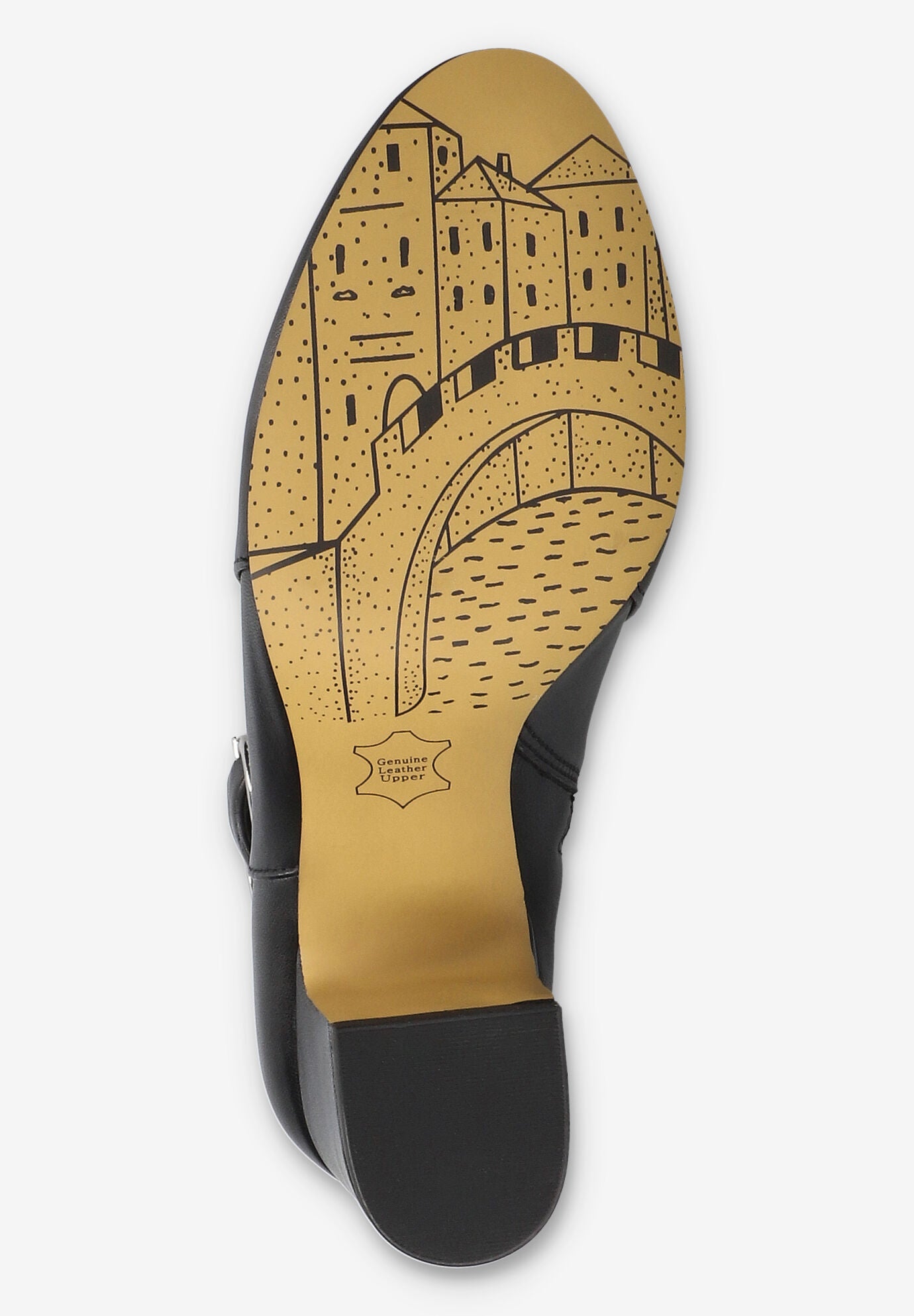 Gamela Dress Ankle Boot, BLACK LEATHER, alternate image number 5