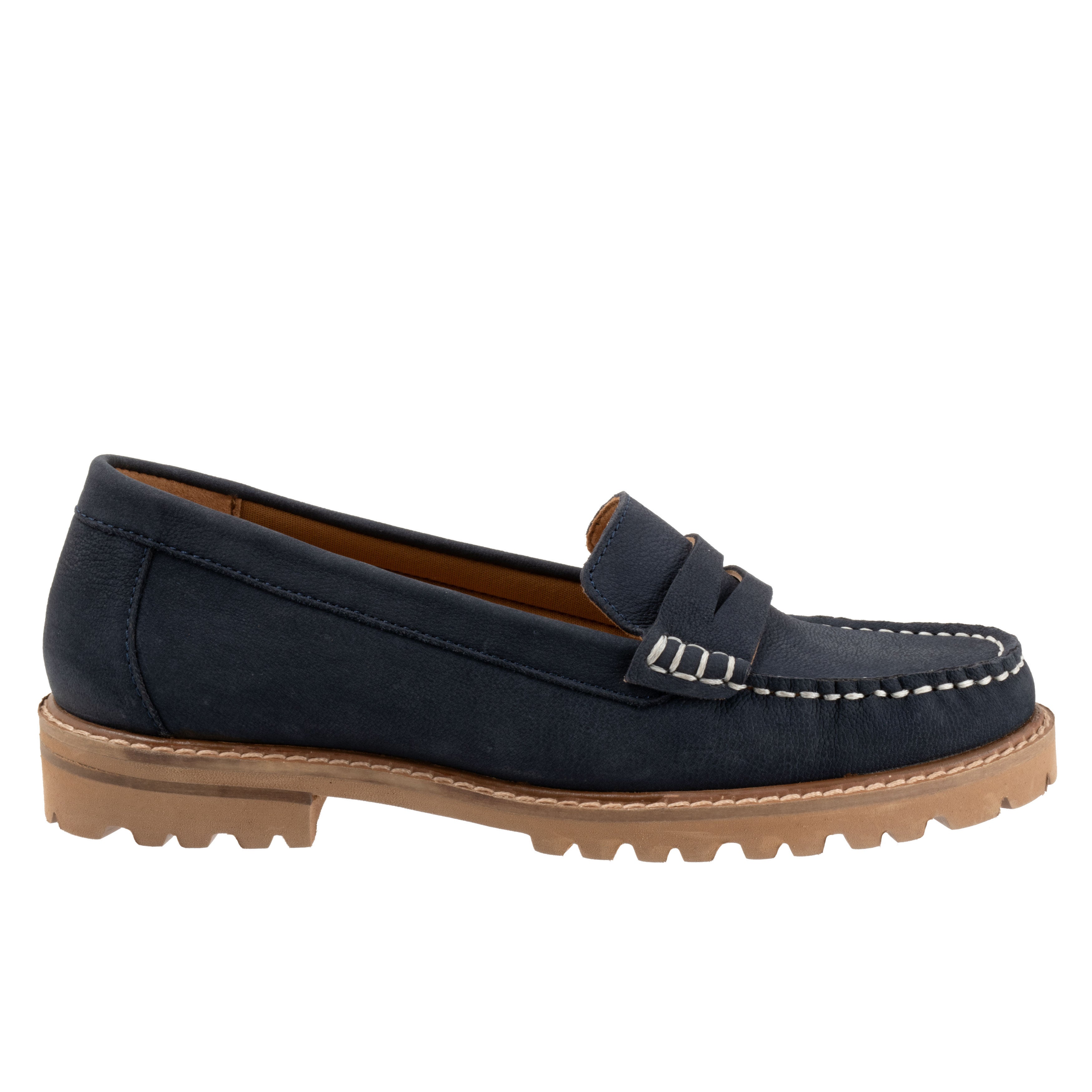Francey Flat, NAVY NUBUCK, alternate image number 4