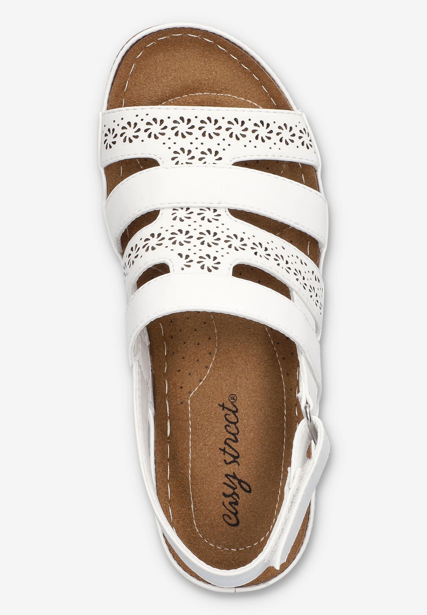 Alexi Slingback Wedge Sandal, WHITE, alternate image number 6