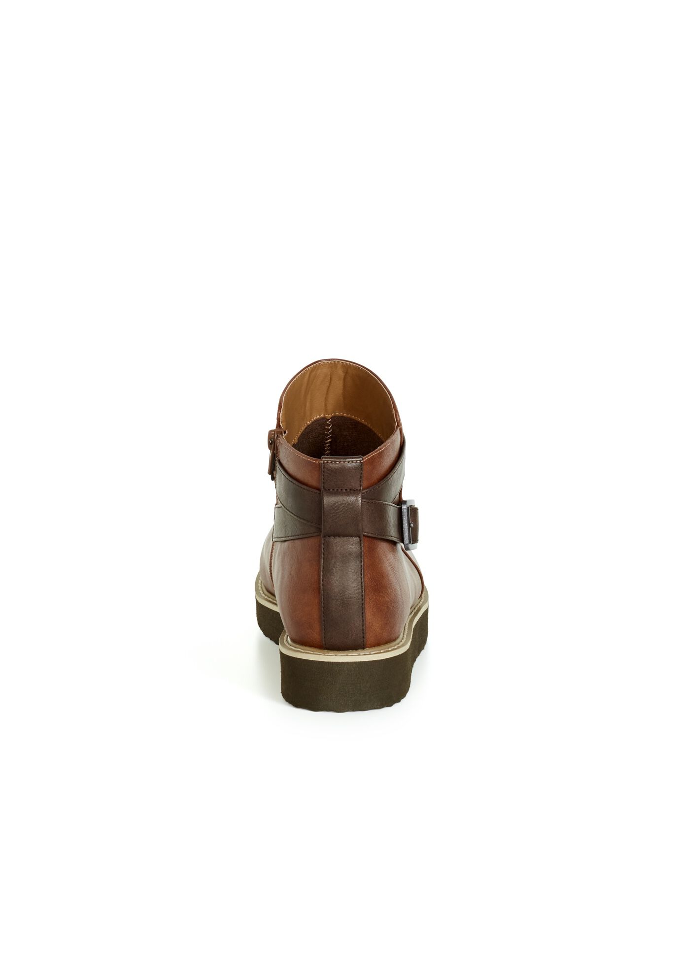 WIDE FIT Valentina Ankle Boot, BROWN, alternate image number 2