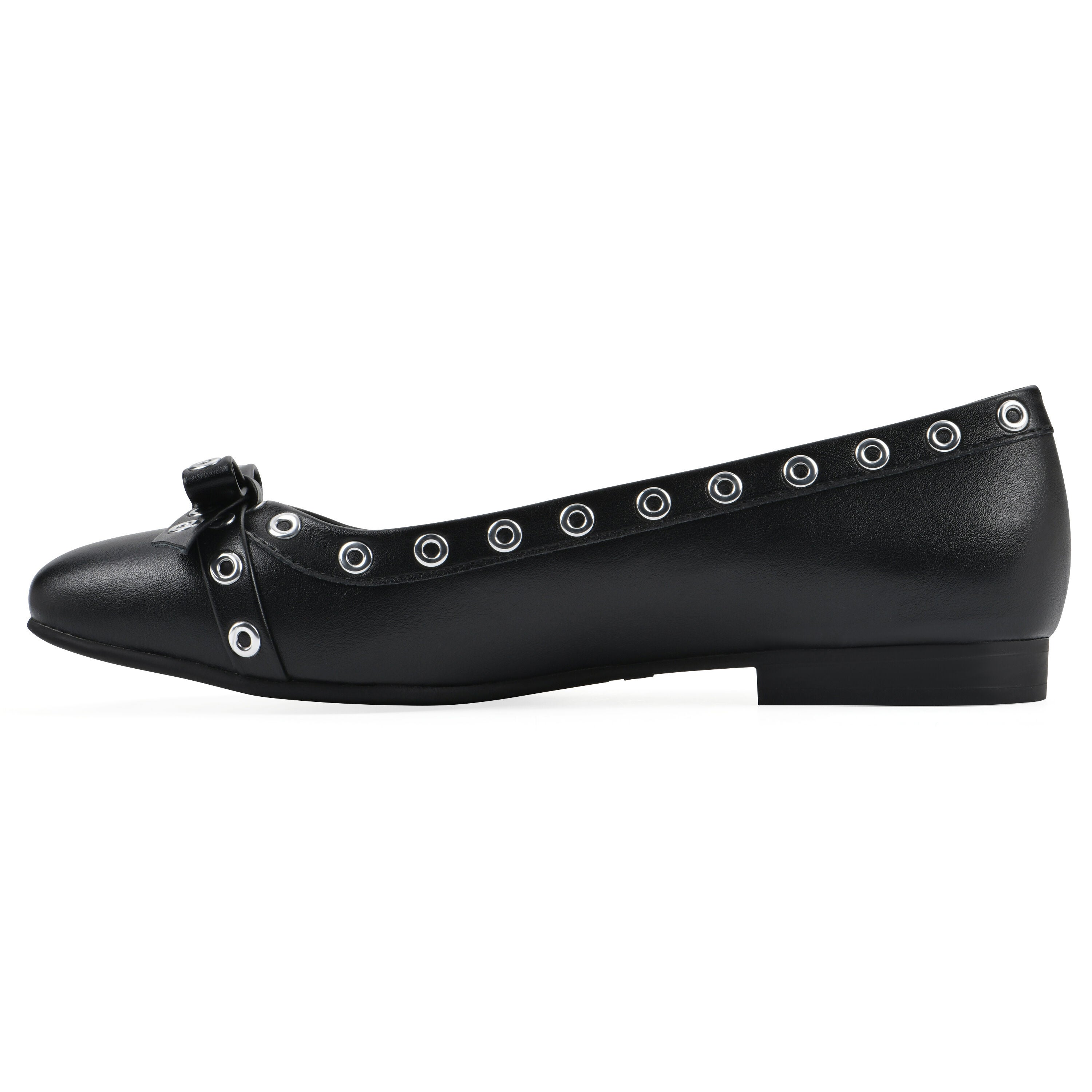 Bodhi Ballet Flat, BLACK SMOOTH, alternate image number 3
