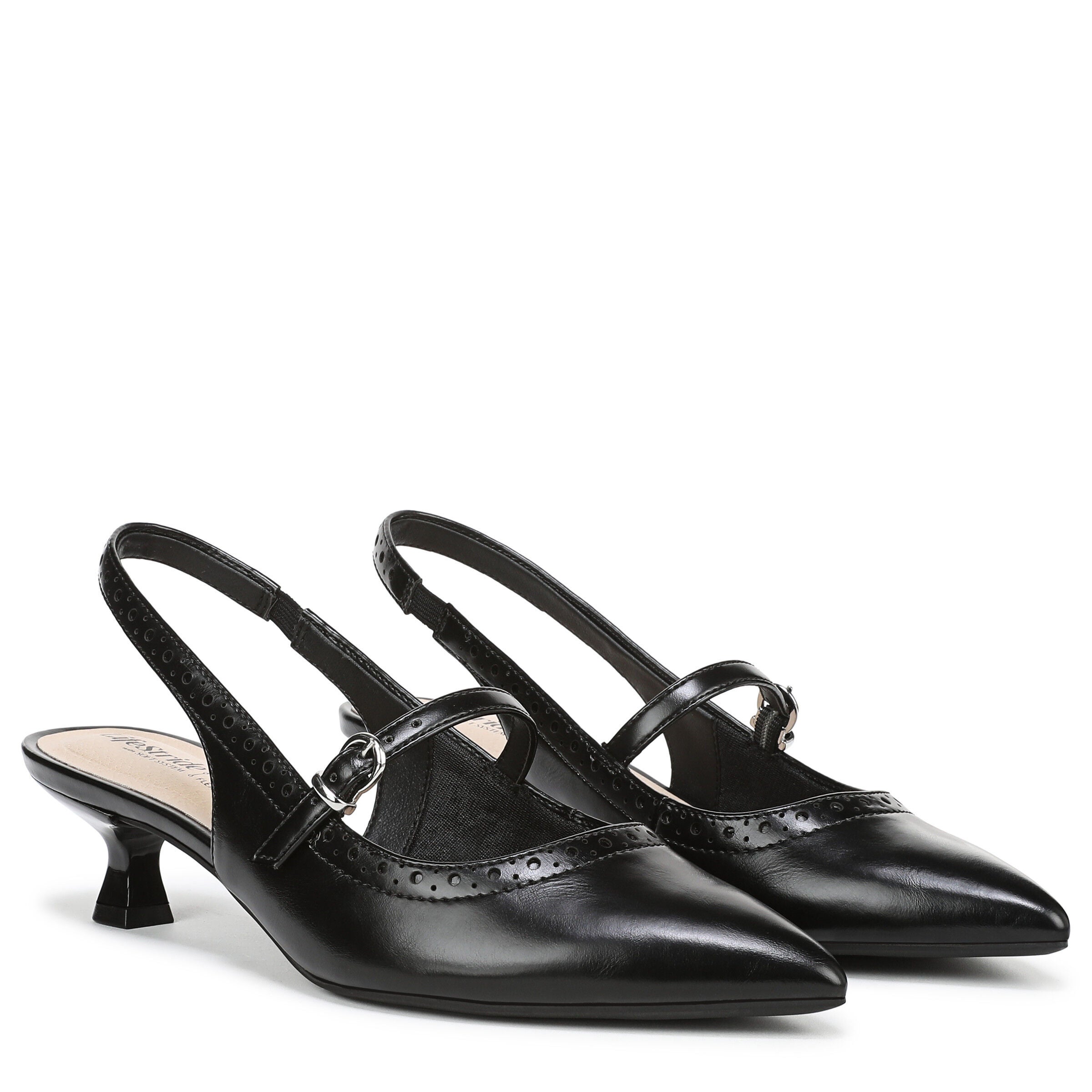 Marilyn Slingback Pump, BLACK, alternate image number 2