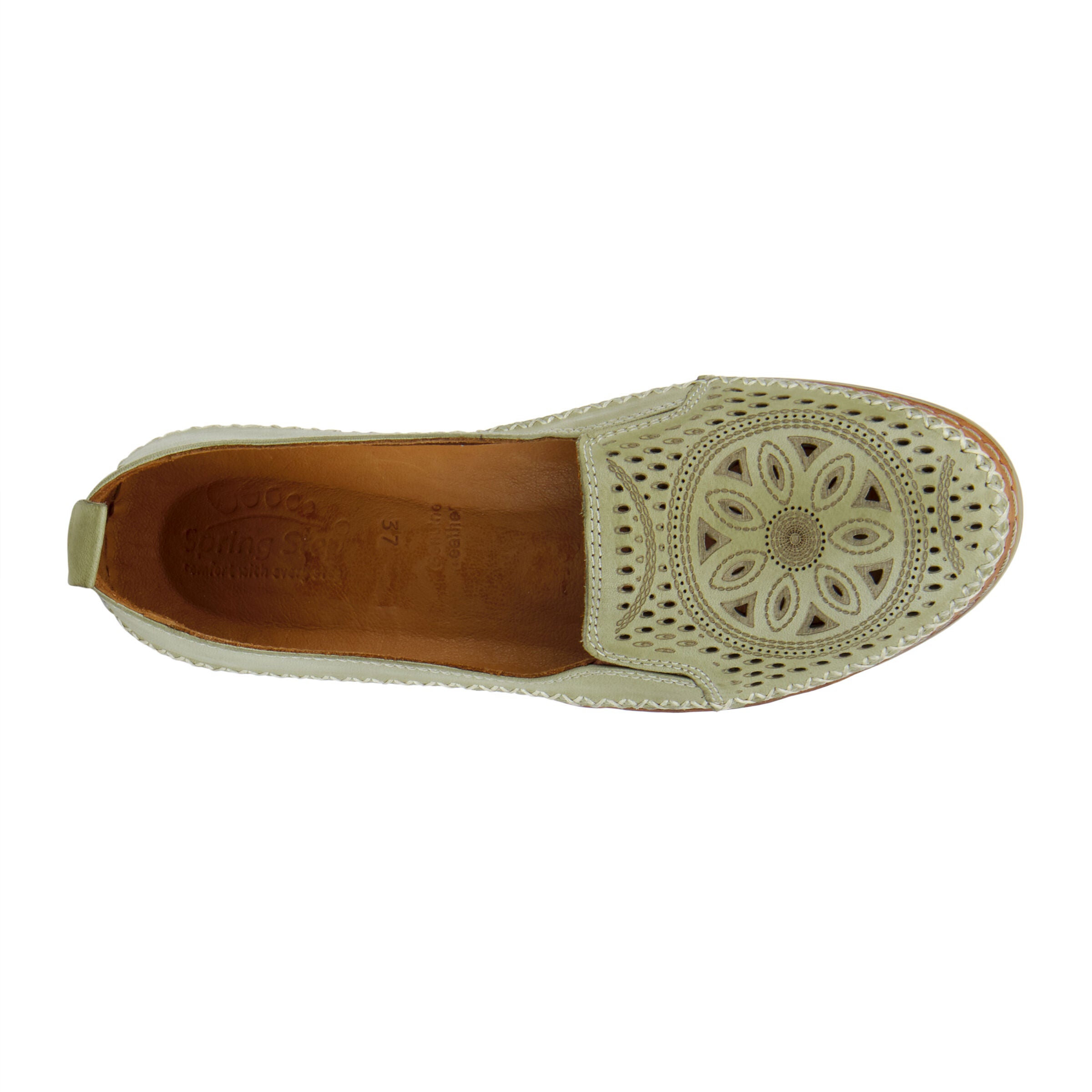 Ingrid Slip-On, OLIVE GREEN, alternate image number 3