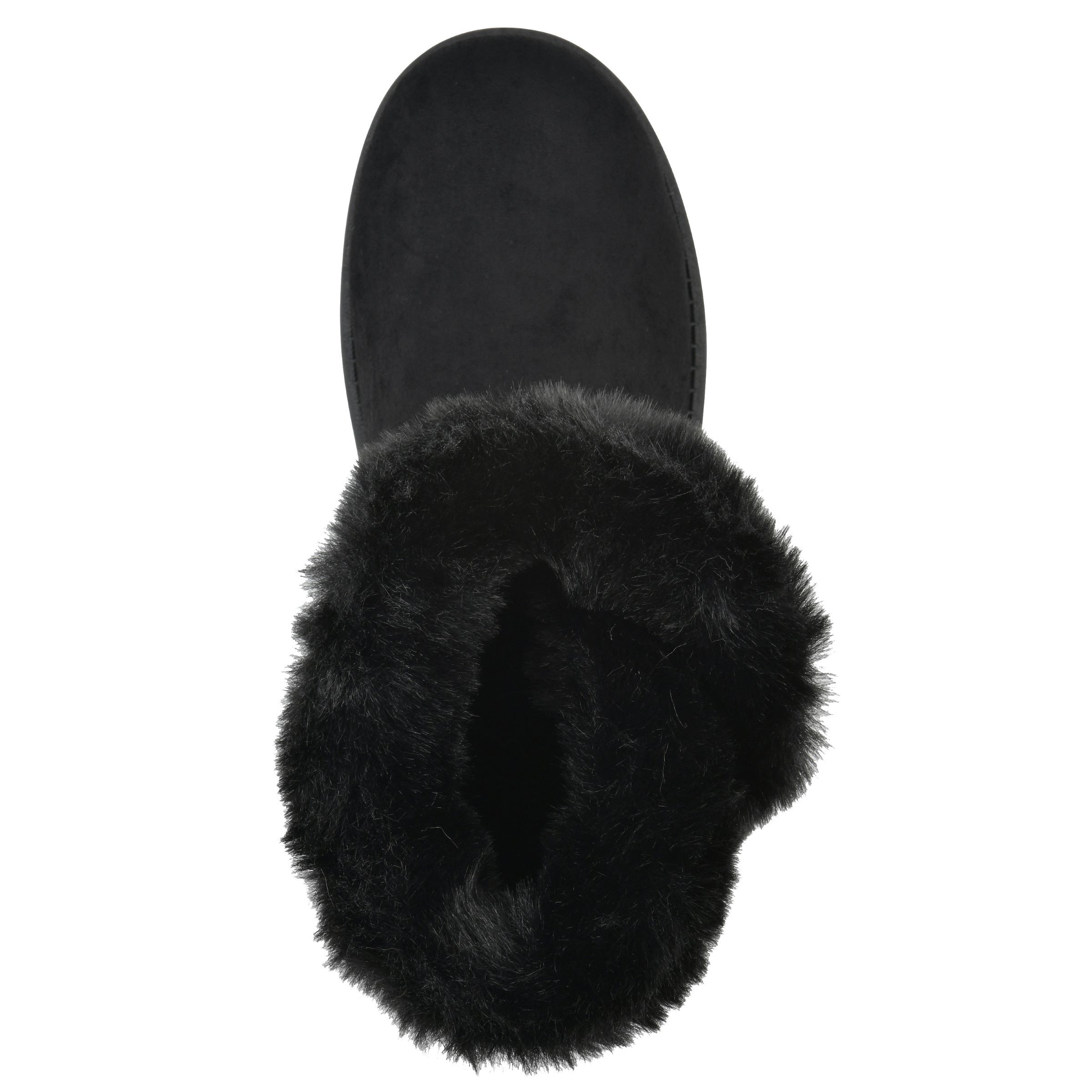 Incher Faux Fur-Lined Bootie, BLACK, alternate image number 4