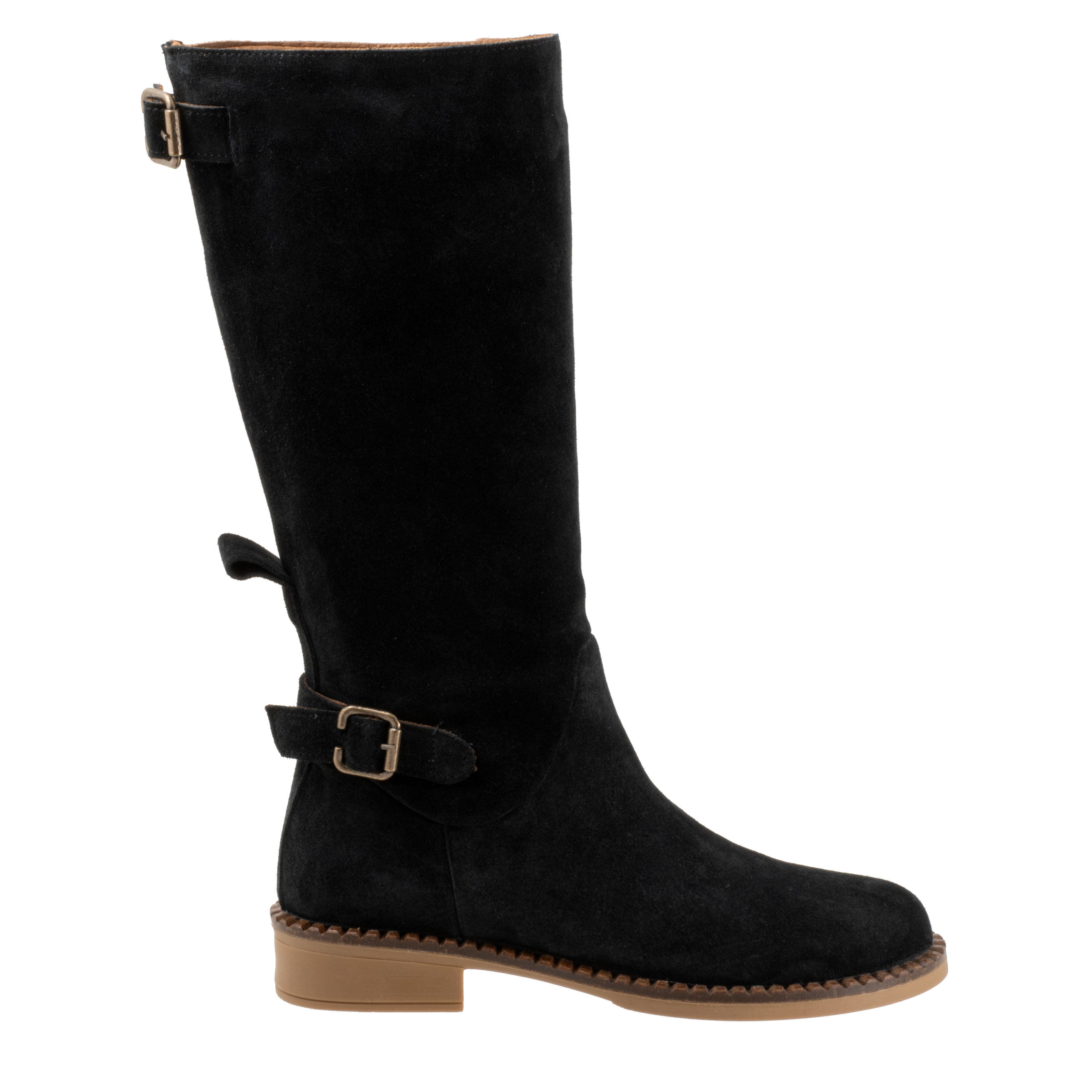 Ozzie Boot, BLACK SUEDE, alternate image number 4