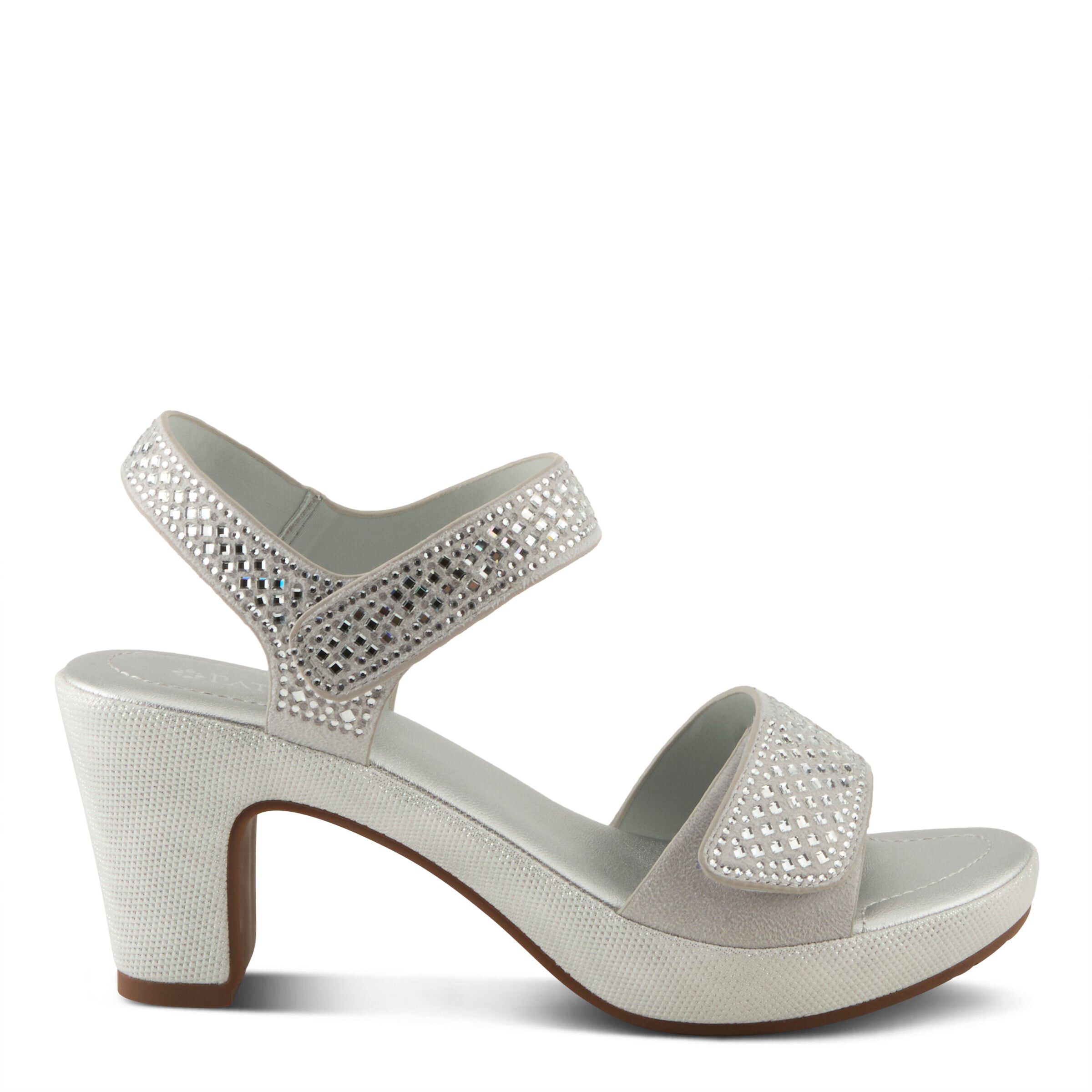 Shine Slingback Sandal, SILVER, alternate image number 4