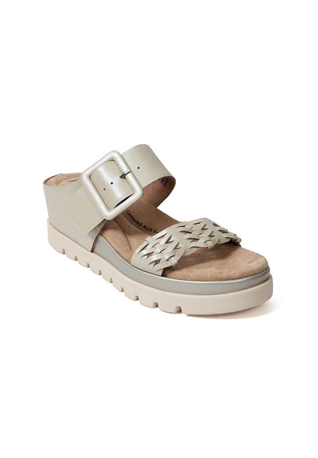 Dara Slip On Wedge, PALE GOLD, hi-res image number 0