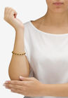41.25 Tcw Genuine Smoky Quartz Gold-Plated Earring, Bracelet & Ring Set, , alternate image number null