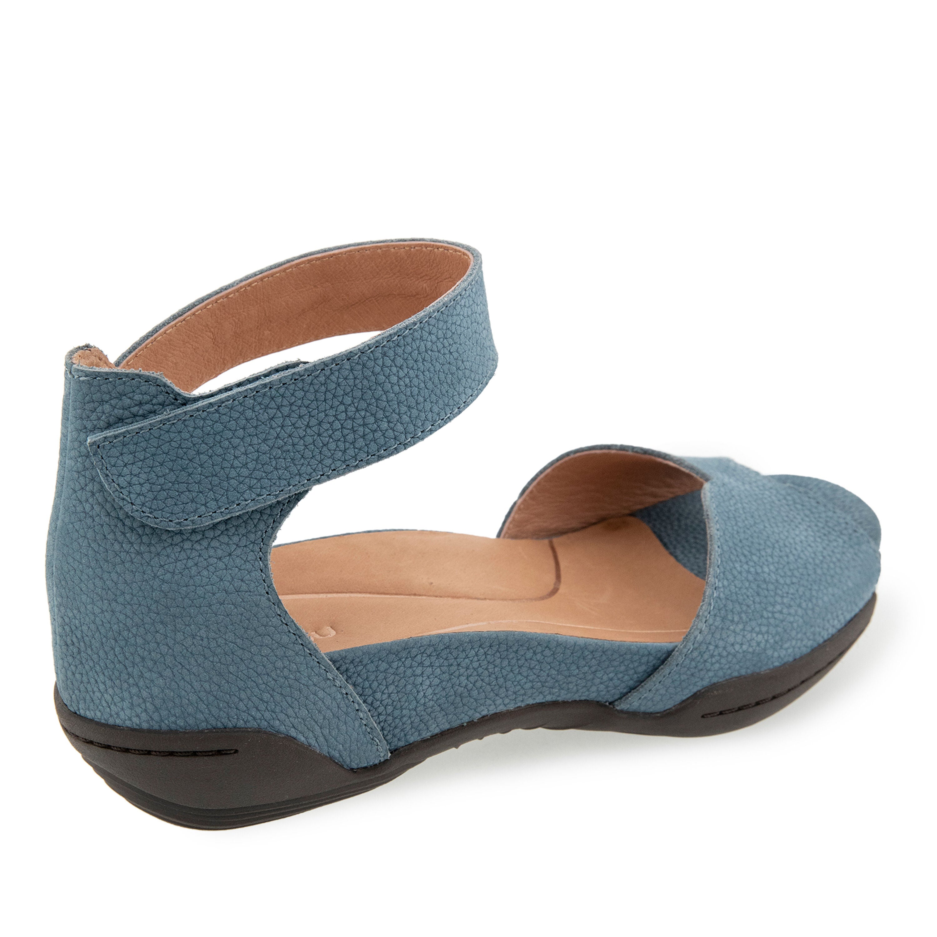 Missy Casual Flat Sandal, DENIM, on-hover image number 1